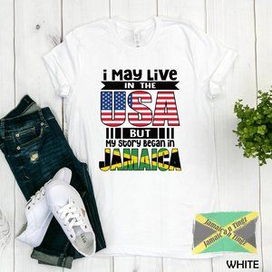 My Story Began In Jamaica Shirt,Fits Men and Women